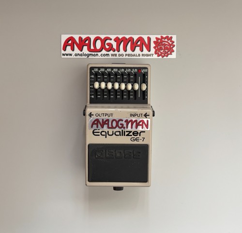 Boss equalizer pedal - ge-7,