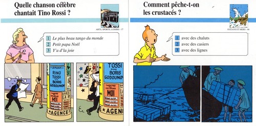 Lot numero 2 fiches - de,