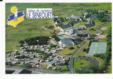  CPSM VILLAGE DE VACANCES LE SENEQUET BLAINVILLE SUR MER VUE GENERALE - Blainvil