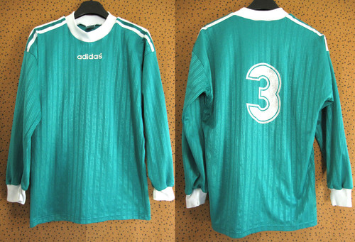 Maillot adidas porté vert - maillot,