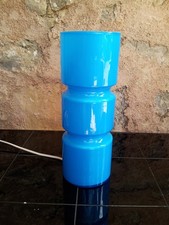 Lampe en verre Fitz Habitat 1990 Style rétro