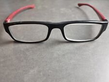 OAKLEY lunettes (monture seulement, verres à changer). Ext. noir, int. Bordeaux