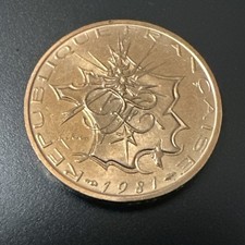 ? Pièce de 10 Francs Mathieu 1981 – État FDC