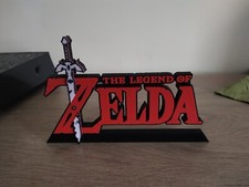 enseigne the legend of zelda collection nintendo display sign retrogaming