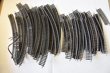 lot de rails pour train électrique  Jouef