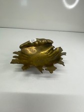 Coquillage vide poche en laiton art déco en bonne état à nettoyer