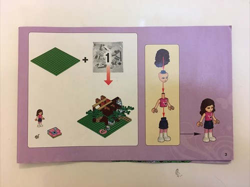 Lego friends 3065 olivias - lego, tree