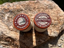 DEUX BOBINES FIL LIN N°40