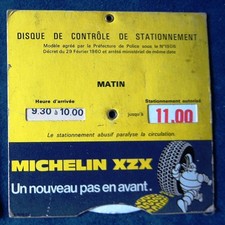 DISQUE DE STATIONNEMENT