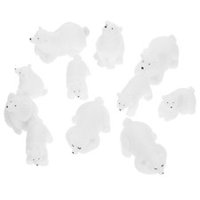  10 Pcs Polar Bear Ornament
