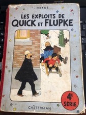 bd ancienne Quick et Flupke par Hergé 1951 4ème série