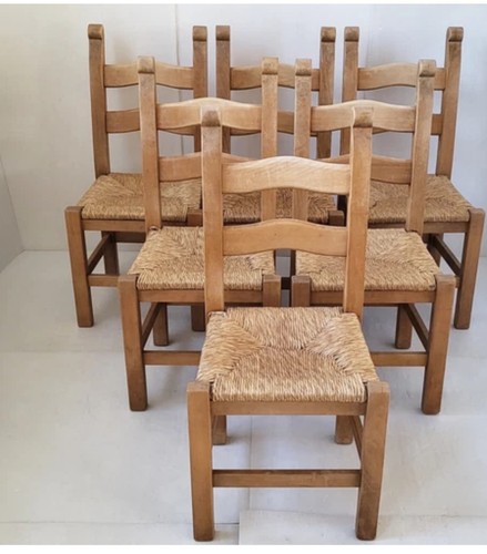 Lot chaises vintage - de,