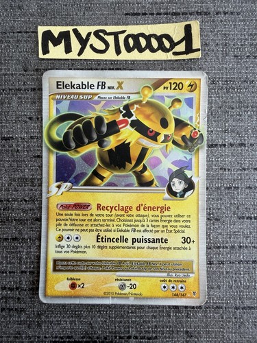 Carte pokémon elekable niv - carte, x