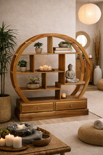 Table Ronde En Teck – Design