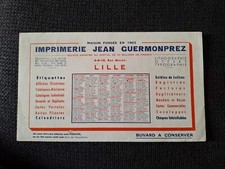 Buvard Imprimerie Jean