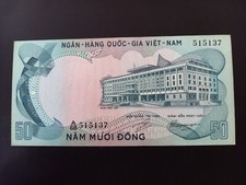 Billet Sud Viêt-Nam 50 Dong