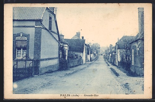 Cpa palis grande rue avec - palis,,