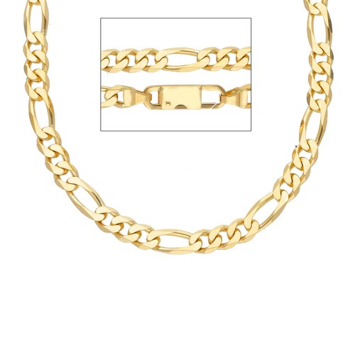 Chaîne jaune 18k - chaîne, figaro