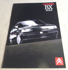 1989 CITROEN BX IMAGE Catalogue Brochure Folder Prospekt Dépliant Documentation