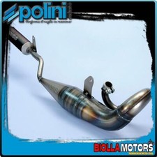 200.0132 POT D'ECHAPPEMENT POLINI SPORT PIAGGIO CIAO SILENCIEUX ALLUMINIO RACING
