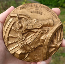 Rare médaille bronze atelier