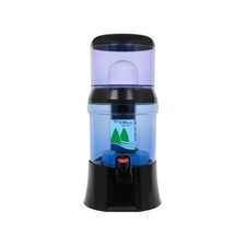 Fontaine EVA  7 L cuve en verre - système magnétique - noire