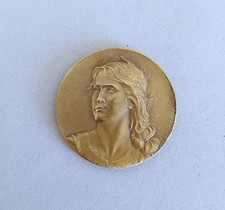 France III RÉPUBLIQUE - Henri Dubois  - Médaille Evian les Bains 1912