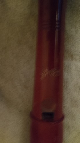 Grande flute bec tenor bois - grande,