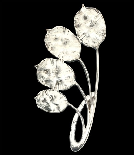 Ancienne broche monnaie - ancienne, du