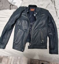 Blouson cuir vachette Homme (perfecto)