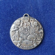 MEDAILLE ALGERIE DRAGO "Rapporter ces clefs" ARGENT SILVER 