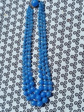 Ancien collier 3 rangs perles