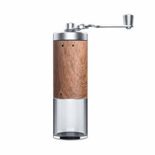 Moulin à grains de café manuel manuel manuel en acier inoxydable bavure coniq...