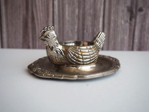 Coquetier poule vintage sur - coquetier,