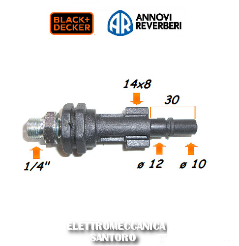 Adaptateur pour pistolet black - pour,