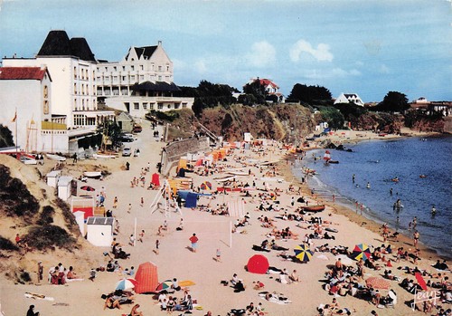 Pouldu grande plage - le,
