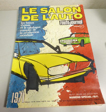 L'auto-journal auto journal Le salon de l'auto 1971 état BE