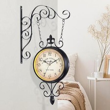 Horloge de gare à double