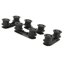 SUPPORT ROULETTES X4 PANIER