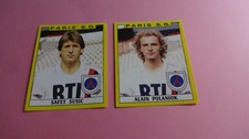 2 images ORIGINALES - FOOT  89 - PARIS-SAINT-GERMAIN  dont  SAFET  SUSIC