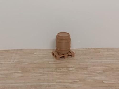 Fût imitation bois 18 - imitation, 1/18