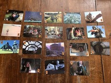 lot 18 cartes trilogie Star wars Merlin 1997
