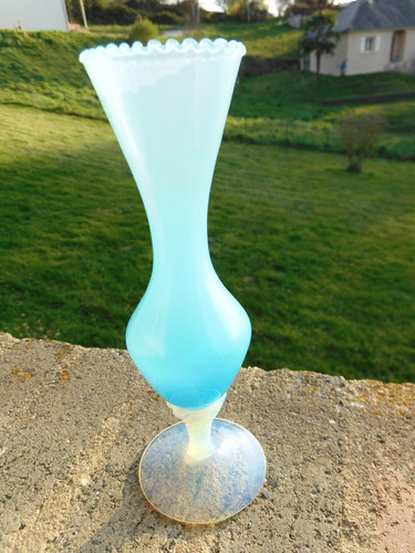 Ancien vase opaline - ancien,