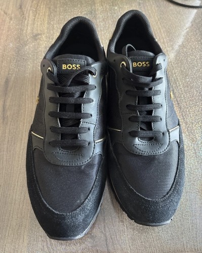 Boss baskets homme noires - baskets,