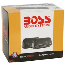 2 Boss Audio System AVA6200 Haut Parleur Noir 18,50 CM A 3 Voies 400 Max Watts