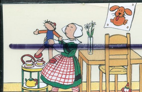 Becassine carte illustrateur - carte,