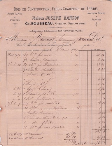 Jarnac bois ranson rousseau - 16,