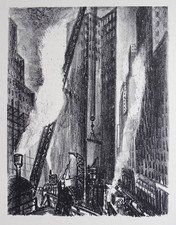 New York Incendie Fire 1931