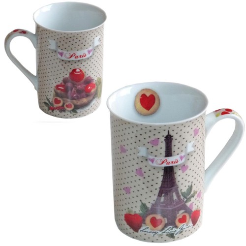 Tasse céramique laissez - tasse,
