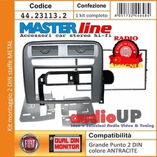 Masque Radio 2 DIN Fiat Grande